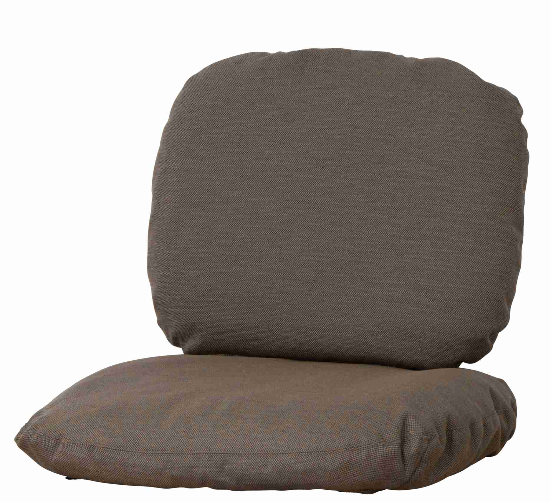 Coussin d'assise et de dossier pour fauteuil Hive Outdoor Cane-Line Taupe